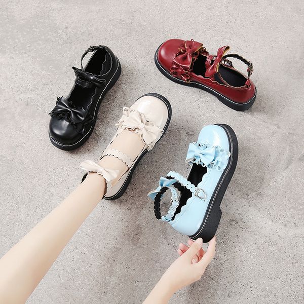 dress shoes lolita shoes women japanese mary jane shoes women vintage girls students jk uniform high heel platform shoes cosplay plus size 2, Black
dress shoes lolita shoes women japanese mary jane shoes women vintage girls students jk uniform high heel platform shoes cosplay plus size 2, Black