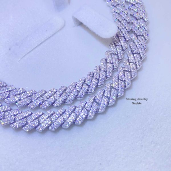 sell drop shipping iced out cuban link vvs diamond hip hop 8mm 10mm moissanite cuban chain, Silver
sell drop shipping iced out cuban link vvs diamond hip hop 8mm 10mm moissanite cuban chain, Silver