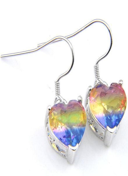 luckyshine whole 6 pairs fashion silver bi colored tourmaline heart zircon earring for women hooks earrings weddings jewelry n7049202
luckyshine whole 6 pairs fashion silver bi colored tourmaline heart zircon earring for women hooks earrings weddings jewelry n7049202