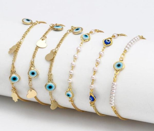 gold evil blue eye bracelets lucky turkish eyes charm bracelet for women girls beach jewelry party gift 10 styles4997965, Golden;silver
gold evil blue eye bracelets lucky turkish eyes charm bracelet for women girls beach jewelry party gift 10 styles4997965, Golden;silver