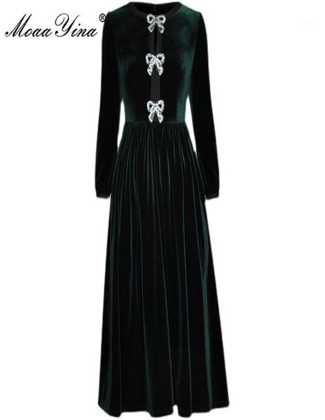 moaayina fashion designer dress spring autumn women039s long sleeve bowknot sequins crystal beaded velvet dresses casual1878606, Black;gray
moaayina fashion designer dress spring autumn women039s long sleeve bowknot sequins crystal beaded velvet dresses casual1878606, Black;gray