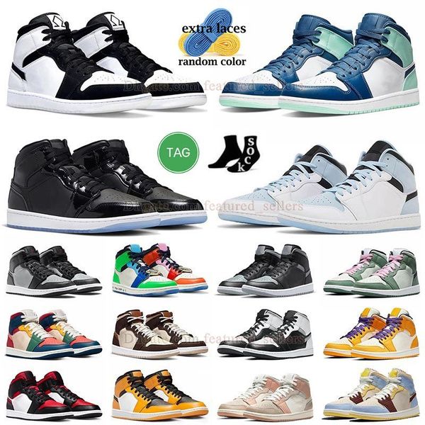mid jumpman 1 basketball shoes 1s space jam ice blue diamond blue mint valentine's day 2023 dhgate taxi white pink green soar men women
mid jumpman 1 basketball shoes 1s space jam ice blue diamond blue mint valentine's day 2023 dhgate taxi white pink green soar men women