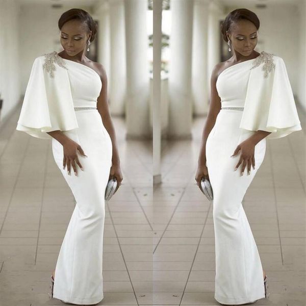 2022 evening dresses pure white one shoulder half sleeve mermaid formal beading african dubai women long sheath prom gown robe de 217b, Black;red
2022 evening dresses pure white one shoulder half sleeve mermaid formal beading african dubai women long sheath prom gown robe de 217b, Black;red