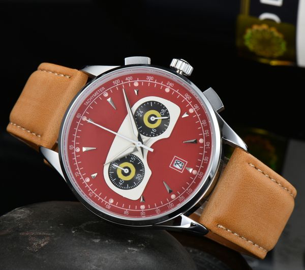 luxurious mens watch 40mm rubber strap quartz movement stainless steel mens watches master male wristwatch yacht watches, Slivery;brown
luxurious mens watch 40mm rubber strap quartz movement stainless steel mens watches master male wristwatch yacht watches, Slivery;brown