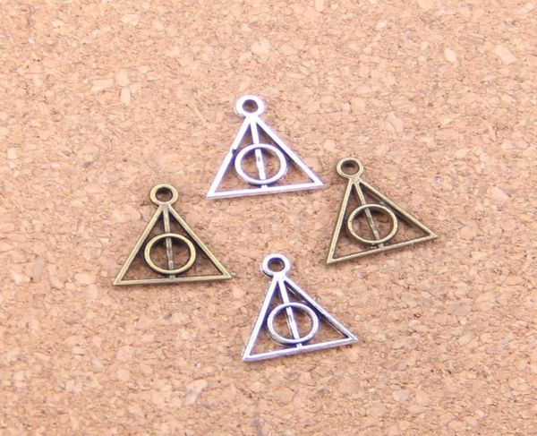 300pcs antique silver bronze plated deathly hallows charms pendant diy necklace bracelet bangle findings 1312mm1772052, Bronze;silver
300pcs antique silver bronze plated deathly hallows charms pendant diy necklace bracelet bangle findings 1312mm1772052, Bronze;silver