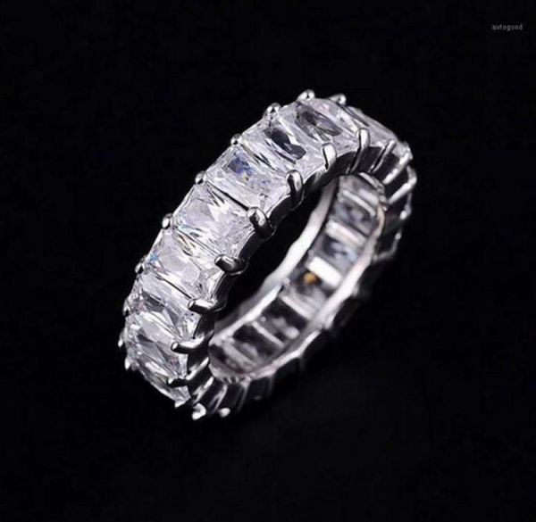 925 silver pave setting full square simulated diamond cz eternity band engagement wedding stone rings size 5 6 7 8 9 10 11 121210o8266068, Golden;silver
925 silver pave setting full square simulated diamond cz eternity band engagement wedding stone rings size 5 6 7 8 9 10 11 121210o8266068, Golden;silver