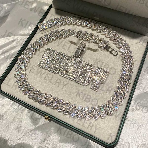 hip hop jewelry custom letter name iced out emerald cut charm moissanite diamonds 925 sterling silver baguette pendant
hip hop jewelry custom letter name iced out emerald cut charm moissanite diamonds 925 sterling silver baguette pendant