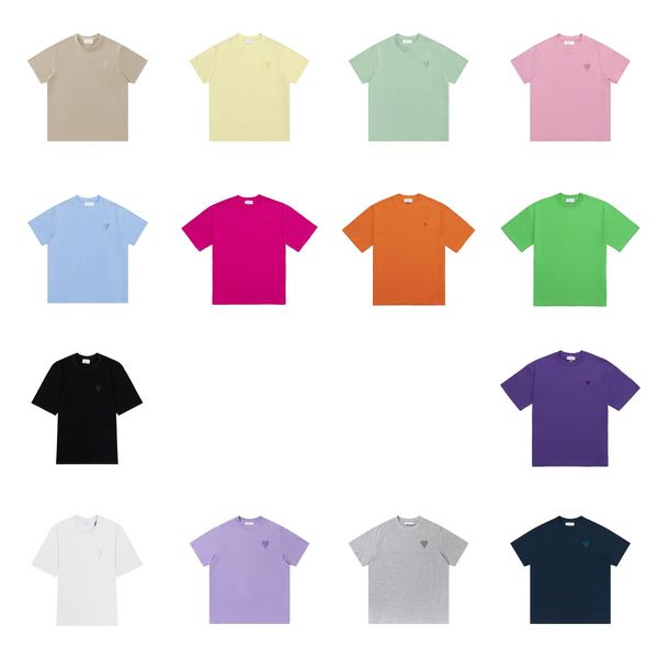 designers amisparis t-shirt classic heart solid color big love round neck heart short sleeve t-shirt tshirts for men and women ab, White;black
designers amisparis t-shirt classic heart solid color big love round neck heart short sleeve t-shirt tshirts for men and women ab, White;black