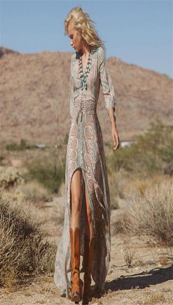 fashion spring summer women vintage elegant deep v neck boho long maxi dress ladies chiffon floral print split hippie dress7179469, Black;gray
fashion spring summer women vintage elegant deep v neck boho long maxi dress ladies chiffon floral print split hippie dress7179469, Black;gray
