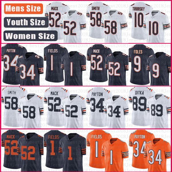 1 justin fields 52 khalil mack football jersey ditka butkus 34 walter payton eddie jackson david montgomery darnell mooney jim mcmahon smith, Black;red
1 justin fields 52 khalil mack football jersey ditka butkus 34 walter payton eddie jackson david montgomery darnell mooney jim mcmahon smith, Black;red