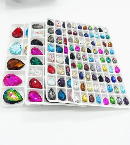 mixed colors teardrop glass crystal drop rhinestone loose beads 7x10mm 10x14mm 13x18mm 18x25mm9527564
mixed colors teardrop glass crystal drop rhinestone loose beads 7x10mm 10x14mm 13x18mm 18x25mm9527564