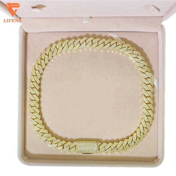 sell 925 sliver gold plated cuban necklace d vvs1 moissanite miami cuban link chain men necklace, Silver
sell 925 sliver gold plated cuban necklace d vvs1 moissanite miami cuban link chain men necklace, Silver