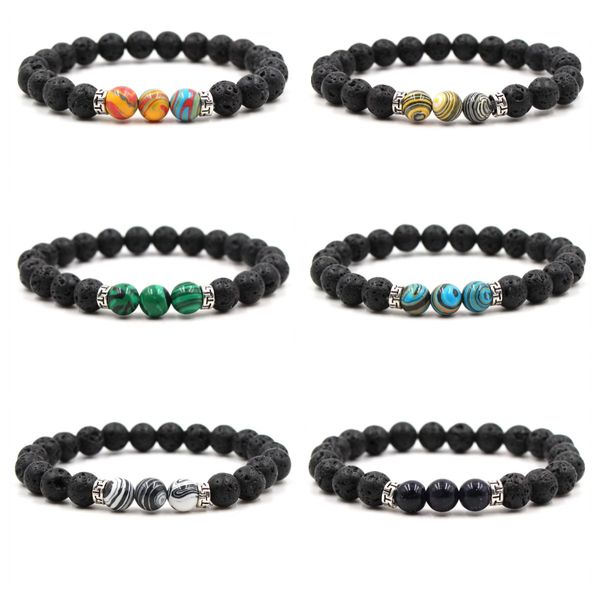 8mm black lava stone beads bracelet diy essential oil diffuser bracelet for women men jewelry, Golden;silver
8mm black lava stone beads bracelet diy essential oil diffuser bracelet for women men jewelry, Golden;silver
