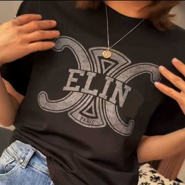 women's t-shirt designer new in spring summer is easy to match with black white loose-fitting keygate printed letter round-neck women&#
women's t-shirt designer new in spring summer is easy to match with black white loose-fitting keygate printed letter round-neck women&#
