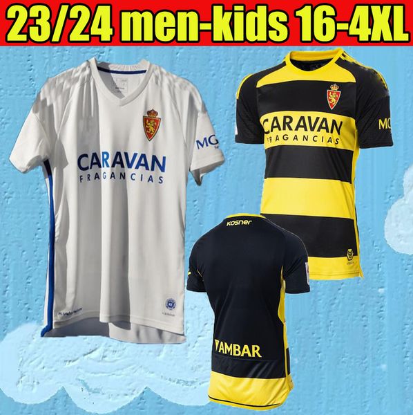 23 24 real zaragoza fran gamez soccer jerseys home away zapater 2023 2024 jersey pombo shinji kagawa guti javi ros kids . suarez football s, Black;yellow
23 24 real zaragoza fran gamez soccer jerseys home away zapater 2023 2024 jersey pombo shinji kagawa guti javi ros kids . suarez football s, Black;yellow
