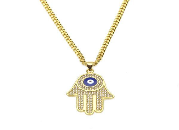 new blue evil eye pendant necklaces hamsa hand of fatima charm long cuban chains for womenmen hip hop fashion jewelry3354045, Silver
new blue evil eye pendant necklaces hamsa hand of fatima charm long cuban chains for womenmen hip hop fashion jewelry3354045, Silver
