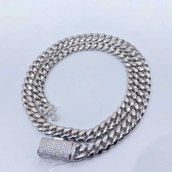 ready to ship moissanite clasp lock 8mm cuban miami link sterling silver 925 chain necklace
ready to ship moissanite clasp lock 8mm cuban miami link sterling silver 925 chain necklace