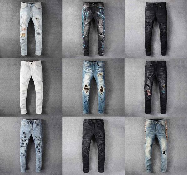 2020 r mens amirl jeans luxury denim men fashion streetwear biker hole ripped tie dye man popular hip hop 8709002, Blue
2020 r mens amirl jeans luxury denim men fashion streetwear biker hole ripped tie dye man popular hip hop 8709002, Blue