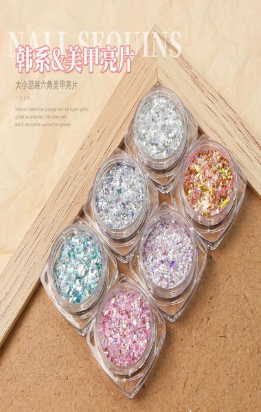6box holographic hexagon nail glitter acrylic powder sparkly flakes slices shiny sequin paillette christmas decoration6675149, Silver;gold
6box holographic hexagon nail glitter acrylic powder sparkly flakes slices shiny sequin paillette christmas decoration6675149, Silver;gold