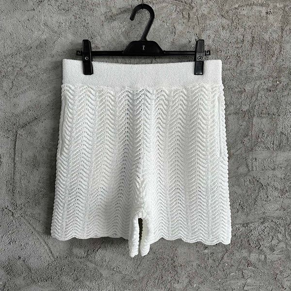 23 summer men's designer casual shorts men's and women's pure cotton crochet knitted shorts, White;black
23 summer men's designer casual shorts men's and women's pure cotton crochet knitted shorts, White;black