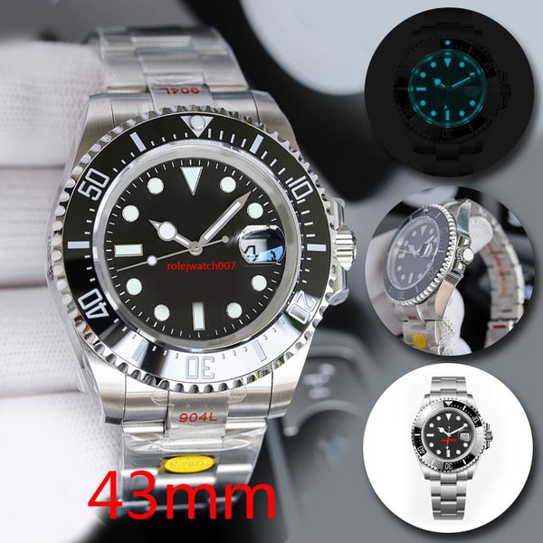 sea luxury mens watch 43mm dial 44m dweller designer sapphire 904l stainless steel automatic mechanical waterproof luminous montre de luxe r, Slivery;brown
sea luxury mens watch 43mm dial 44m dweller designer sapphire 904l stainless steel automatic mechanical waterproof luminous montre de luxe r, Slivery;brown