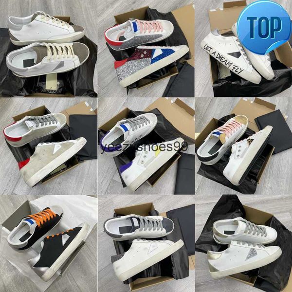 with original box casual shoes designer super star sneakers women luxury sequin italy classic white do -old dirty, Black
with original box casual shoes designer super star sneakers women luxury sequin italy classic white do -old dirty, Black