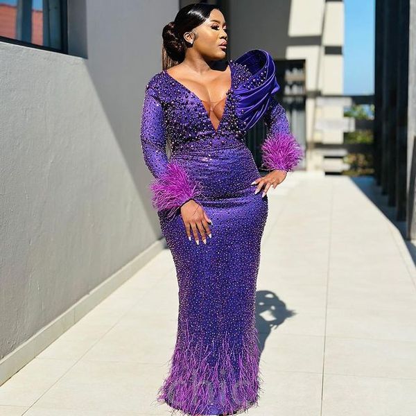 2023 aso ebi sheath blue prom dress feather beaded evening formal party second reception birthday engagement gowns dresses robe de soiree zj, Black
2023 aso ebi sheath blue prom dress feather beaded evening formal party second reception birthday engagement gowns dresses robe de soiree zj, Black