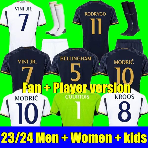 new 23 24 fan player version soccer jerseys rodrgo vini jr camavinga tchouameni football shirt men women kids kit camiseta de futbol 2023 20, Black;yellow
new 23 24 fan player version soccer jerseys rodrgo vini jr camavinga tchouameni football shirt men women kids kit camiseta de futbol 2023 20, Black;yellow