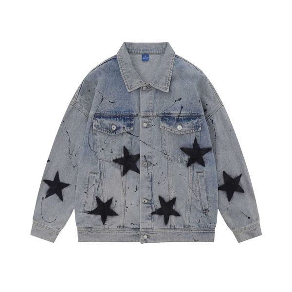 tideeku fashion brand men's wear | street trend speckle jean jacket men's autumn new loose casual jacket, Black;brown
tideeku fashion brand men's wear | street trend speckle jean jacket men's autumn new loose casual jacket, Black;brown