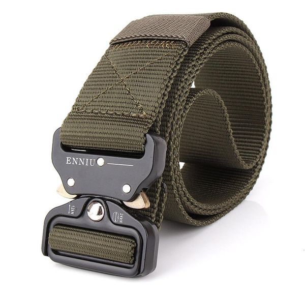 the new enniu 38cm quick release buckle belt quick dry outdoor safety belt training pure nylon duty tactical belt7485121, Black;green
the new enniu 38cm quick release buckle belt quick dry outdoor safety belt training pure nylon duty tactical belt7485121, Black;green