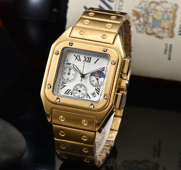 luxurious designer quartz watch movement men watches watch stainless steel mens watches orologio di lusso, Slivery;brown
luxurious designer quartz watch movement men watches watch stainless steel mens watches orologio di lusso, Slivery;brown