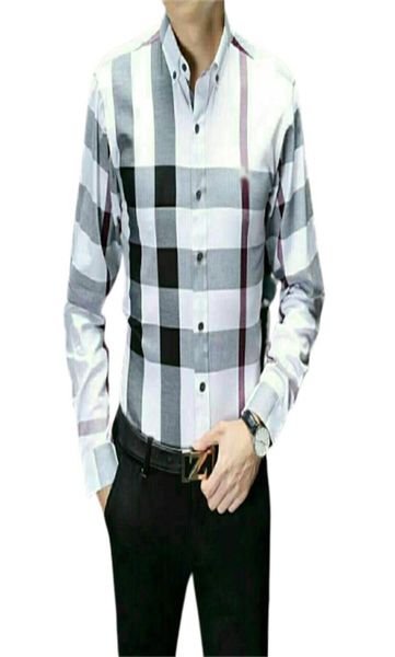 mens dress casual shirts luxury highend slim silk tshirt long sleeve casual business clothing plaid brand 073802356, White;black
mens dress casual shirts luxury highend slim silk tshirt long sleeve casual business clothing plaid brand 073802356, White;black