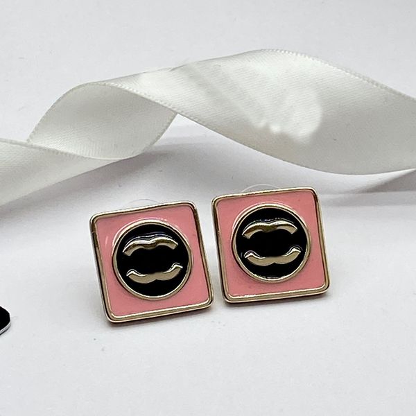 fashion stud earrings women's luxury designer earrings multicolor c letters jewelry women's 18k diamonds squares colorblocking gif, Silver
fashion stud earrings women's luxury designer earrings multicolor c letters jewelry women's 18k diamonds squares colorblocking gif, Silver