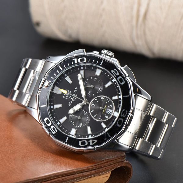 brand tax hexxx explosive diver series mens watch classic fashion stainless steel quartz multifunction chronograph movement quartz watch, Slivery;black
brand tax hexxx explosive diver series mens watch classic fashion stainless steel quartz multifunction chronograph movement quartz watch, Slivery;black