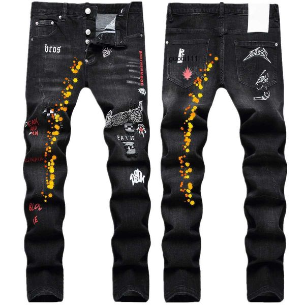 pants d2 dsq dsquare 2 mens jeans stree fashion mens luxury designer denim jeans men denim jeans embroidery holes trousers mens clothing 103, Blue
pants d2 dsq dsquare 2 mens jeans stree fashion mens luxury designer denim jeans men denim jeans embroidery holes trousers mens clothing 103, Blue