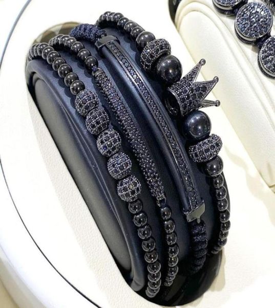 tennis jaravvi high quantity stainless steel beads cz crown charm cord braided macrame friendship bracelet set men4227709, Golden;silver
tennis jaravvi high quantity stainless steel beads cz crown charm cord braided macrame friendship bracelet set men4227709, Golden;silver