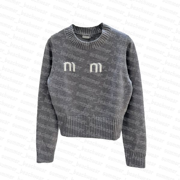 letters jacquard knits women designer knitwear crew neck knitted autumn winter knitwears, White
letters jacquard knits women designer knitwear crew neck knitted autumn winter knitwears, White