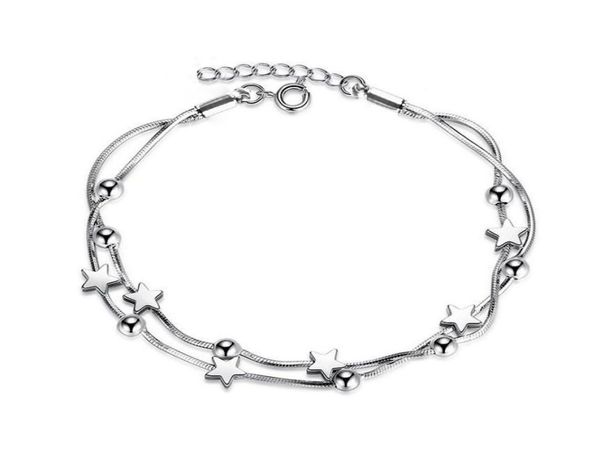 classic chain pentagram round bead bracelet girls hand jewelry6748454, Golden;silver
classic chain pentagram round bead bracelet girls hand jewelry6748454, Golden;silver