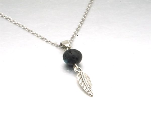 aromatherapy essential oil diffuser necklace black lava rock stone bead volcano necklace leaf charms stainless steel chain jewelry8713881, Silver
aromatherapy essential oil diffuser necklace black lava rock stone bead volcano necklace leaf charms stainless steel chain jewelry8713881, Silver