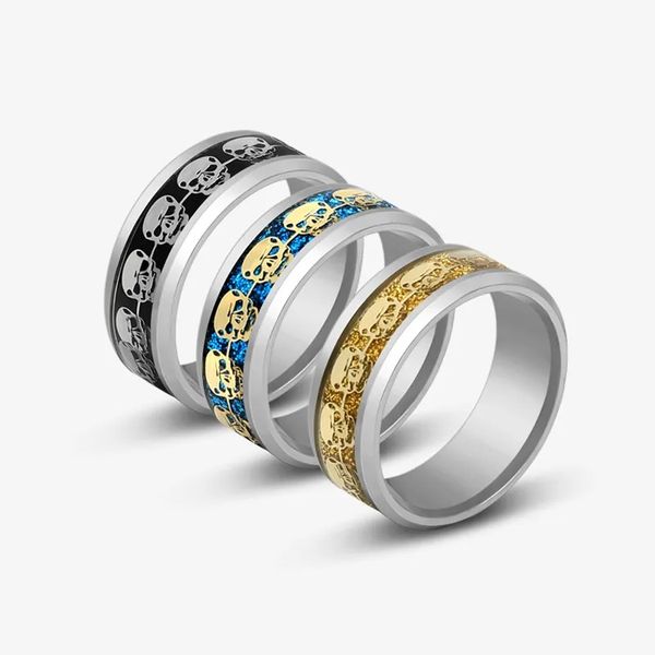 36 pcs mixed wholesale punk style stainless steel skull ring skull vintage mens finger ring cool boy ring gift jewelry wholesale, Golden;silver
36 pcs mixed wholesale punk style stainless steel skull ring skull vintage mens finger ring cool boy ring gift jewelry wholesale, Golden;silver