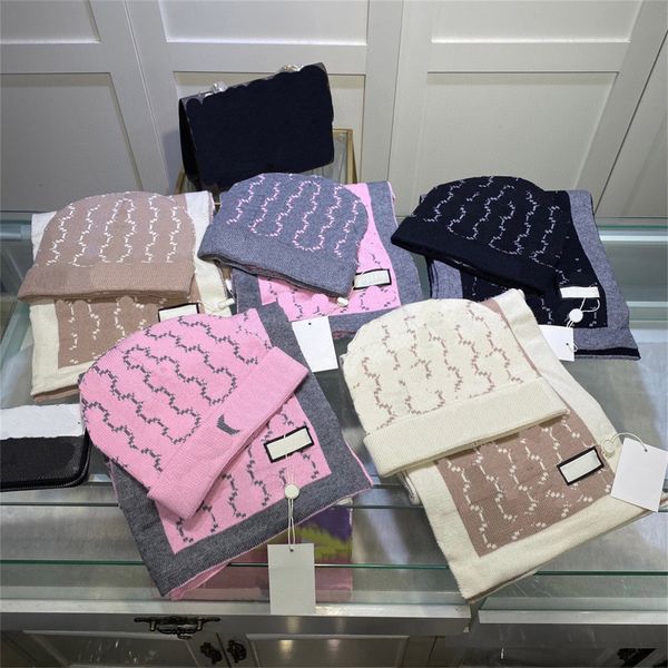 2023 mens skull caps fashion knitted scarf set winter warm hats and scarves beanie hat men women designer hat scarves sets gift box 121s, Blue;gray
2023 mens skull caps fashion knitted scarf set winter warm hats and scarves beanie hat men women designer hat scarves sets gift box 121s, Blue;gray