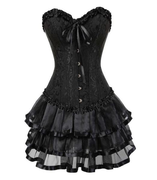 corset skirt for women steampunk halloween bustiers dress classic push up embroidery bodyshaper clubwear carnival costume3317622
corset skirt for women steampunk halloween bustiers dress classic push up embroidery bodyshaper clubwear carnival costume3317622