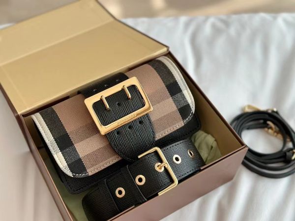2023 new classic buckle organ bag foreign style wide and thin double shoulder straps plaid retro plaid original canvas small square bag with
2023 new classic buckle organ bag foreign style wide and thin double shoulder straps plaid retro plaid original canvas small square bag with