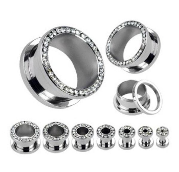 mix 416mm 80pcslot clear crystal ear gauges flesh tunnel plug helix piercing body jewelry pirsing4634921, Silver
mix 416mm 80pcslot clear crystal ear gauges flesh tunnel plug helix piercing body jewelry pirsing4634921, Silver