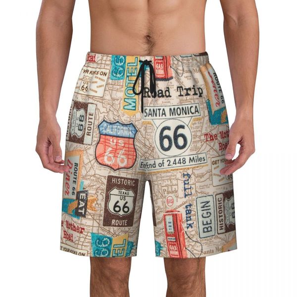 men s shorts vintage route 66 print men swim trunks quick dry beachwear beach board usa highways map boardshorts 230721, White;black
men s shorts vintage route 66 print men swim trunks quick dry beachwear beach board usa highways map boardshorts 230721, White;black