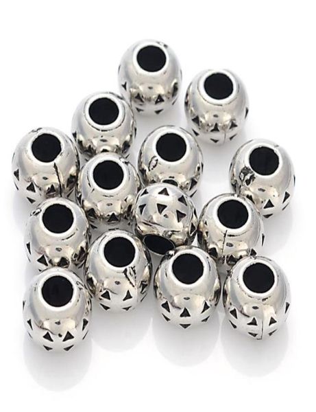 300 pcs 6x10mm acrylic antique silver plated ccb large hole beads for women diy charm bracelet bangle jewelry making accessories8747990, Black
300 pcs 6x10mm acrylic antique silver plated ccb large hole beads for women diy charm bracelet bangle jewelry making accessories8747990, Black