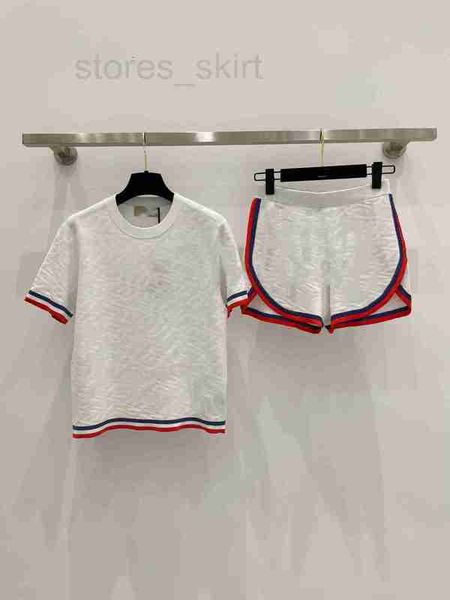two piece dress designer spring/summer new product constellations series 16 pin letter jacquard ff knitted short sleeve fashionable advanced, White
two piece dress designer spring/summer new product constellations series 16 pin letter jacquard ff knitted short sleeve fashionable advanced, White