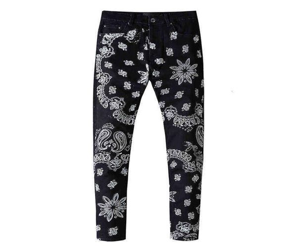 men039s jeans cashew blossom pants print slim fit small foot men039s perforated black jeans casual3017760, Blue
men039s jeans cashew blossom pants print slim fit small foot men039s perforated black jeans casual3017760, Blue