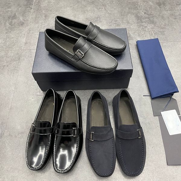 2023 new men's slip-on shoe driving shoes fashion casual grain leather formal leather shoes business shoes men, Black
2023 new men's slip-on shoe driving shoes fashion casual grain leather formal leather shoes business shoes men, Black