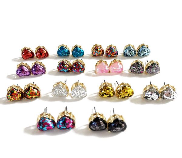 new sweet cute glitter mixed color heart shaped stud earring fashion party wedding elegant earring2852095, Golden;silver
new sweet cute glitter mixed color heart shaped stud earring fashion party wedding elegant earring2852095, Golden;silver